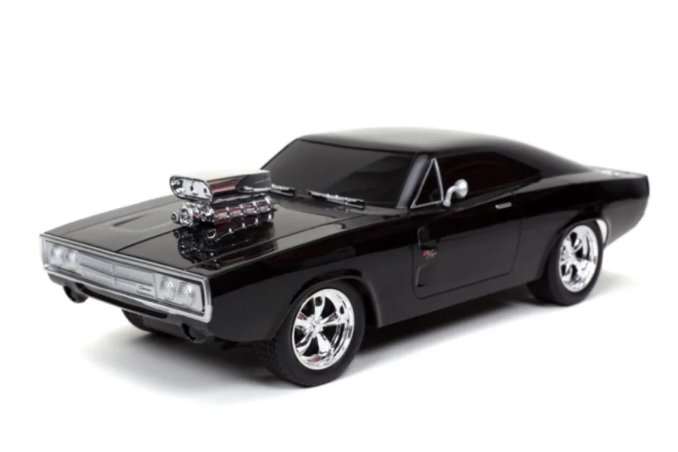 The Fast and the Furious - Dom's 1970 Dodge Charger R/T 1/16th Scale R/C Remote Control Vehicle Replica