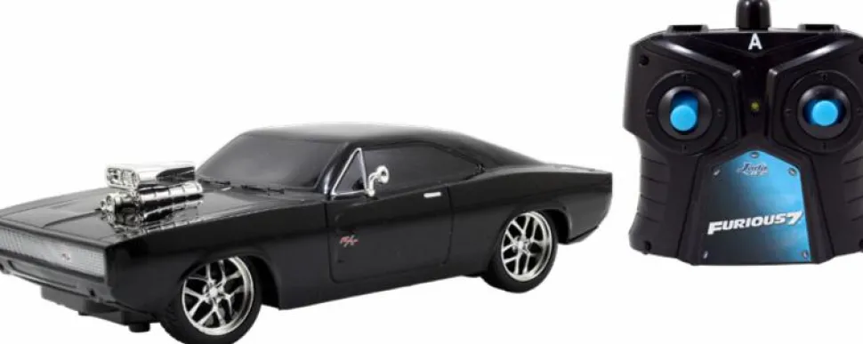 The Fast and the Furious - Dom's 1970 Dodge Charger R/T 1/24th Scale R/C Remote Control Vehicle Replica