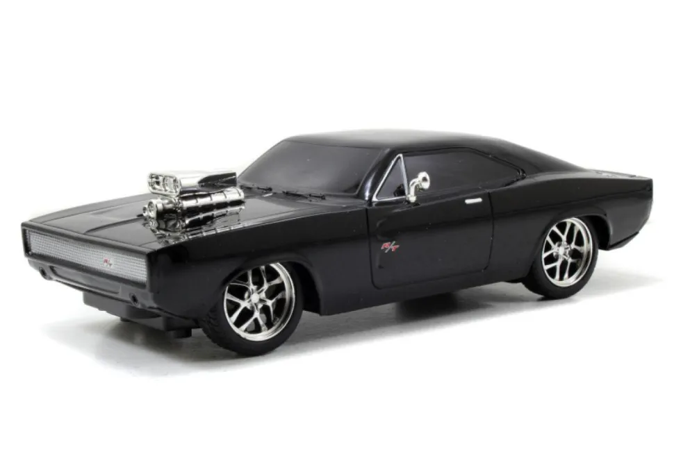 The Fast and the Furious - Dom's 1970 Dodge Charger R/T 1/24th Scale R/C Remote Control Vehicle Replica