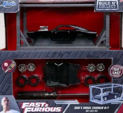 The Fast and the Furious - Dom’s 1970 Dodge Charger R/T 1/55th Scale Metals Die-Cast Vehicle Replica Model Kit