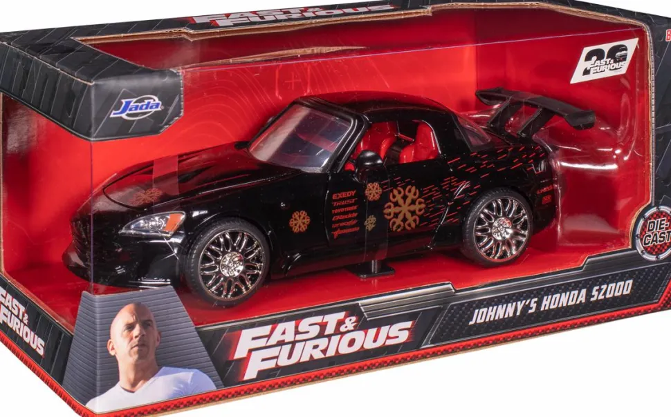 The Fast and the Furious - Johnny's 2000 Honda S2000 1/24th Scale Metals Die-Cast Vehicle Replica