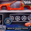 The Fast and the Furious - 1994 Toyota Supra MK IV with Brian Metals 1/24th Scale Die-Cast Vehicle Replica Model Kit