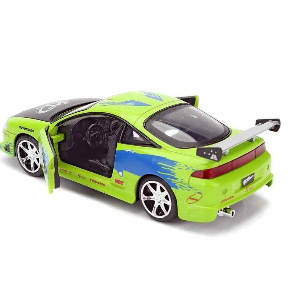 The Fast and the Furious - Brian’s 1995 Mitsubishi Eclipse 1/32 Scale Metals Die-Cast Vehicle Replica