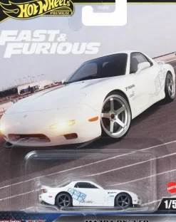The Fast and the Furious - Mazda RX-7 FD Hot Wheels Premium Real Riders 1/64th Scale Die-Cast Vehicle Replica (2025 Mix #2)