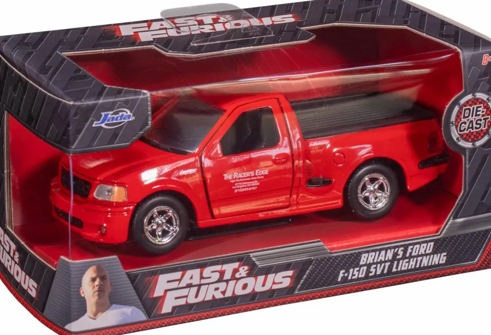 The Fast and the Furious - Brian’s Ford F-150 SVT Lightning 1/32 Scale Die-Cast Vehicle Replica