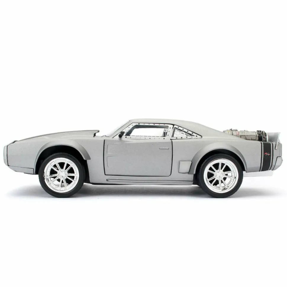 The Fate of the Furious - Dom's “Ice Charger” 1968 Dodge Charger R/T 1/24th Scale Metals Die-Cast Vehicle Replica