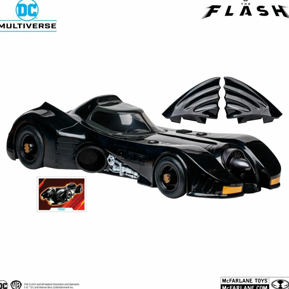 The Flash (2023) - Batmobile DC Multiverse 7" Scale Action Figure Vehicle