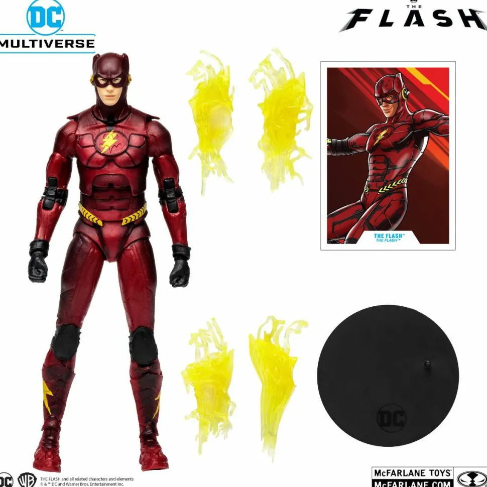 The Flash (2023) - The Flash (Batman Costume) DC Multiverse 7" Scale Action Figure
