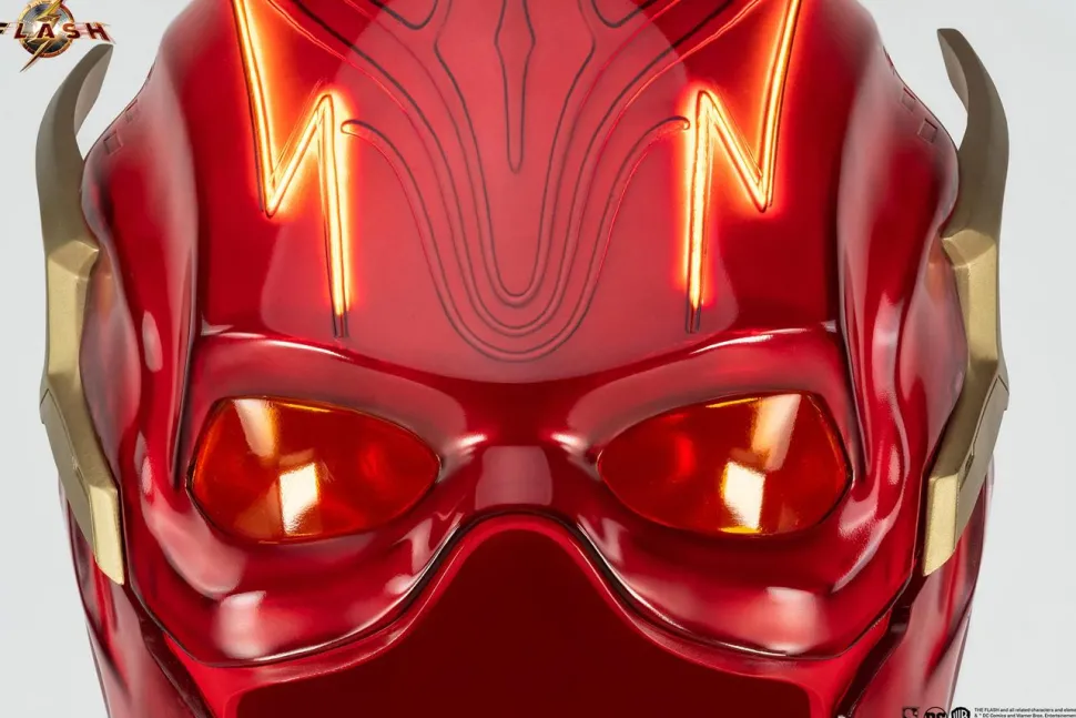 The Flash (2023) - The Flash Cowl 1:1 Scale Life-Size Prop Replica