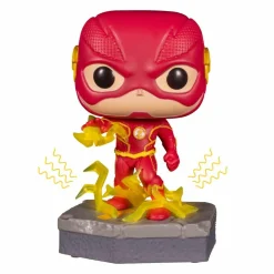 The Flash (2014) - The Flash Pop! Vinyl Figure with Lights & Sounds in Acrylic Pop! Protector (Funko / Popcultcha Exclusive)