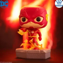 The Flash (2014) - The Flash Pop! Vinyl Figure with Lights & Sounds in Acrylic Pop! Protector (Funko / Popcultcha Exclusive)