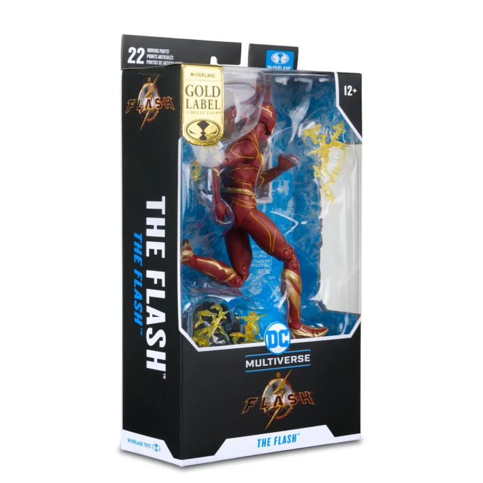The Flash (2023) - The Flash (Speed Force) DC Multiverse Gold Label 7" Scale Action Figure