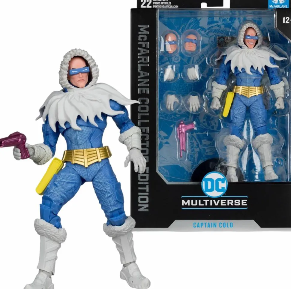 The Flash - Captain Cold (The Rogues) DC Multiverse McFarlane Collector Edition 7" Scale Action Figure