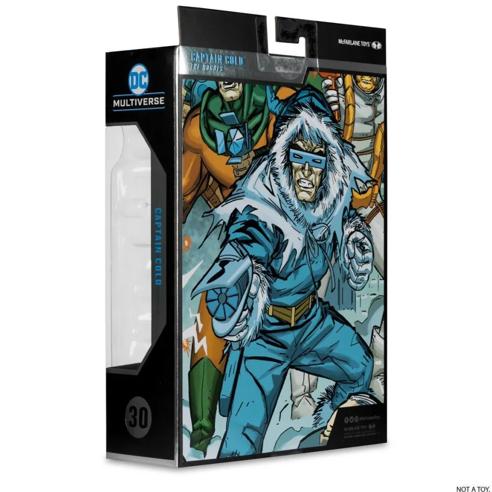 The Flash - Captain Cold (The Rogues) DC Multiverse McFarlane Collector Edition 7" Scale Action Figure