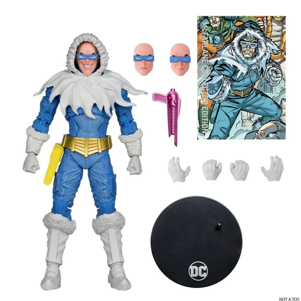 The Flash - Captain Cold (The Rogues) DC Multiverse McFarlane Collector Edition 7" Scale Action Figure