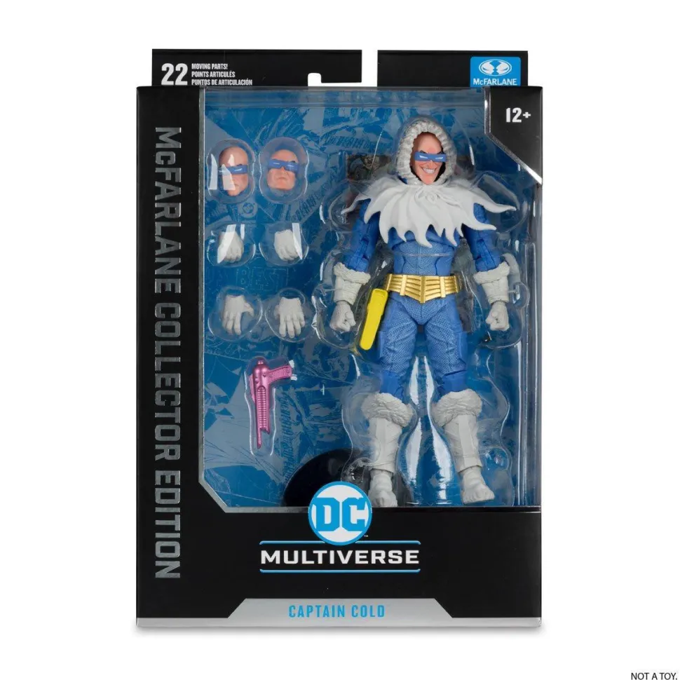 The Flash - Captain Cold (The Rogues) DC Multiverse McFarlane Collector Edition 7" Scale Action Figure