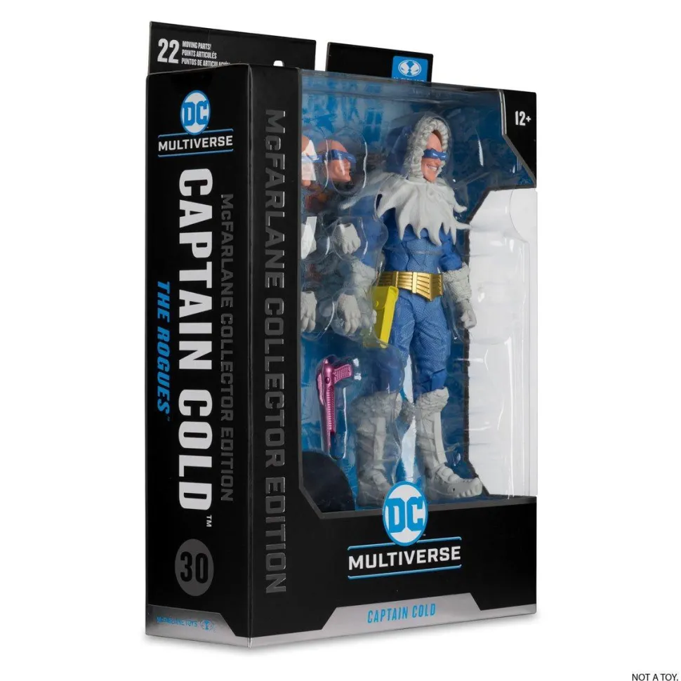 The Flash - Captain Cold (The Rogues) DC Multiverse McFarlane Collector Edition 7" Scale Action Figure
