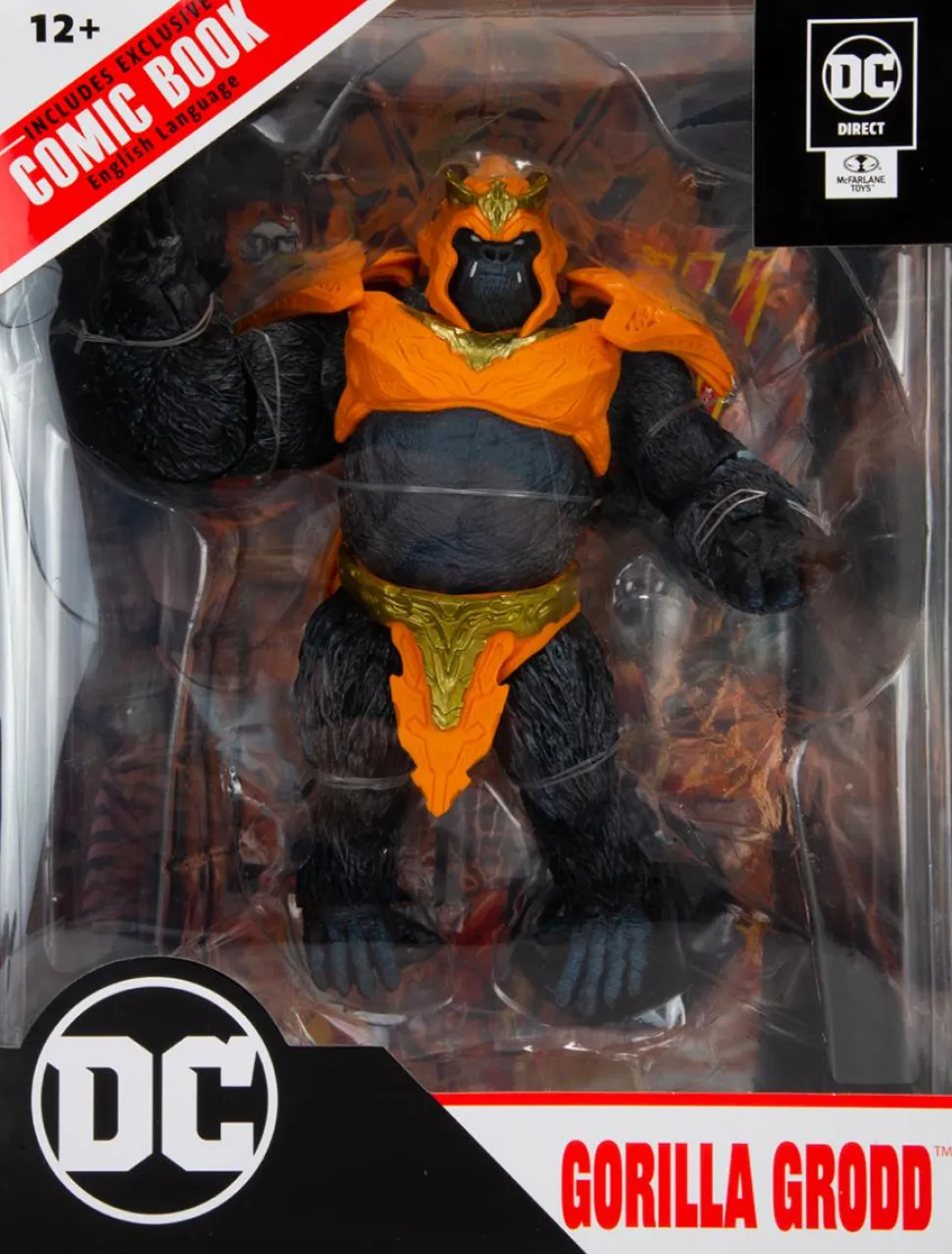 The Flash - Gorilla Grodd Page Punchers Megafig 7” Scale Action Figure with Comic Book