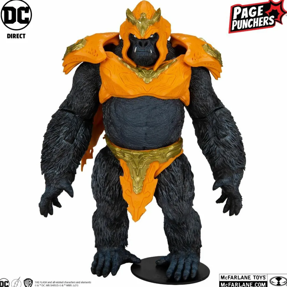 The Flash - Gorilla Grodd Page Punchers Megafig 7” Scale Action Figure with Comic Book