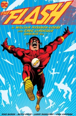The Flash - The Flash by William Mesner-Loebs & Greg LaRocque Omnibus Volume 01 Hardcover Book
