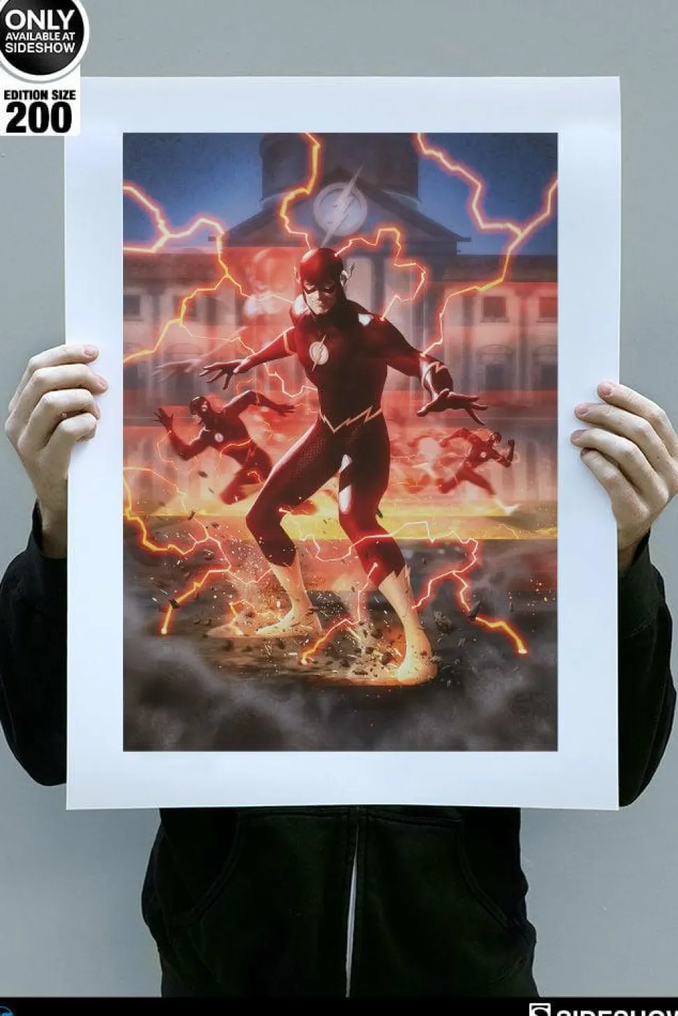 The Flash - The Flash Premium Art Print by Alex Garner