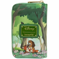 The Fox and the Hound (1981) - Book 4” Faux Leather Zip-Around Wallet