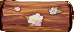 The Fox and the Hound (1981) - Forest Floral Log 5" Faux Leather Crossbody Bag
