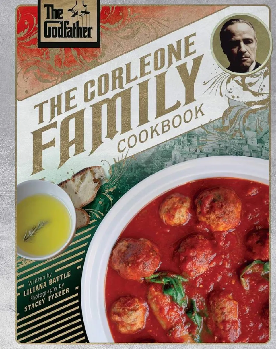 The Godfather - The Corleone Family Cookbook Hardcover Book