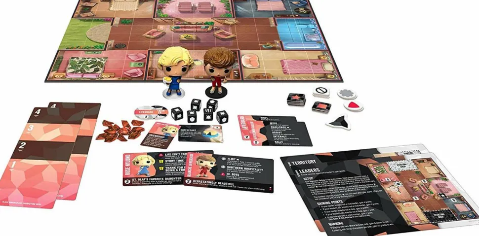 The Golden Girls - Blanche & Rose Pop! Funkoverse Strategy Game 2-Pack