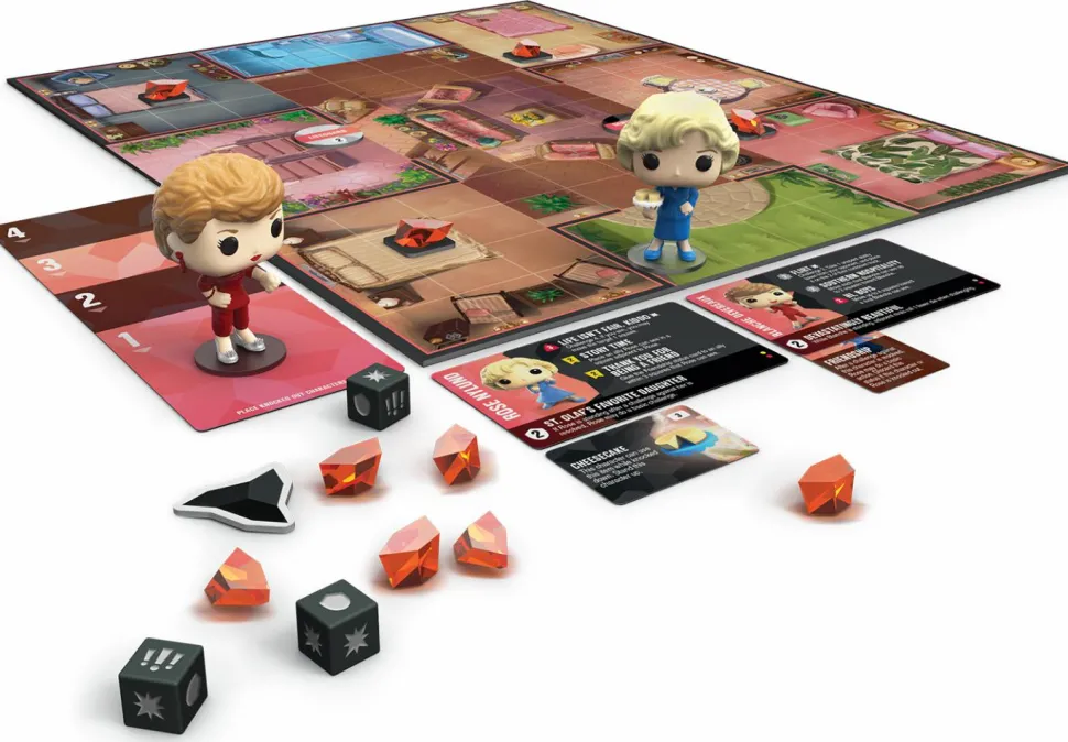 The Golden Girls - Blanche & Rose Pop! Funkoverse Strategy Game 2-Pack