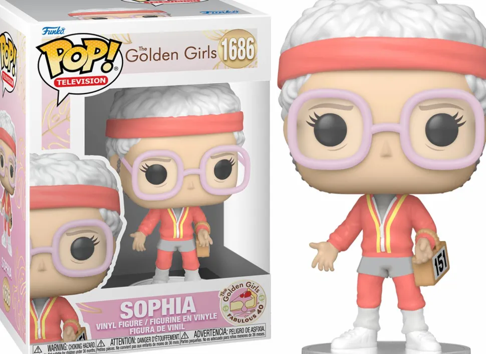 The Golden Girls - Sophia in Gym Outfit Fabulous 40 Pop! Vinyl Figure