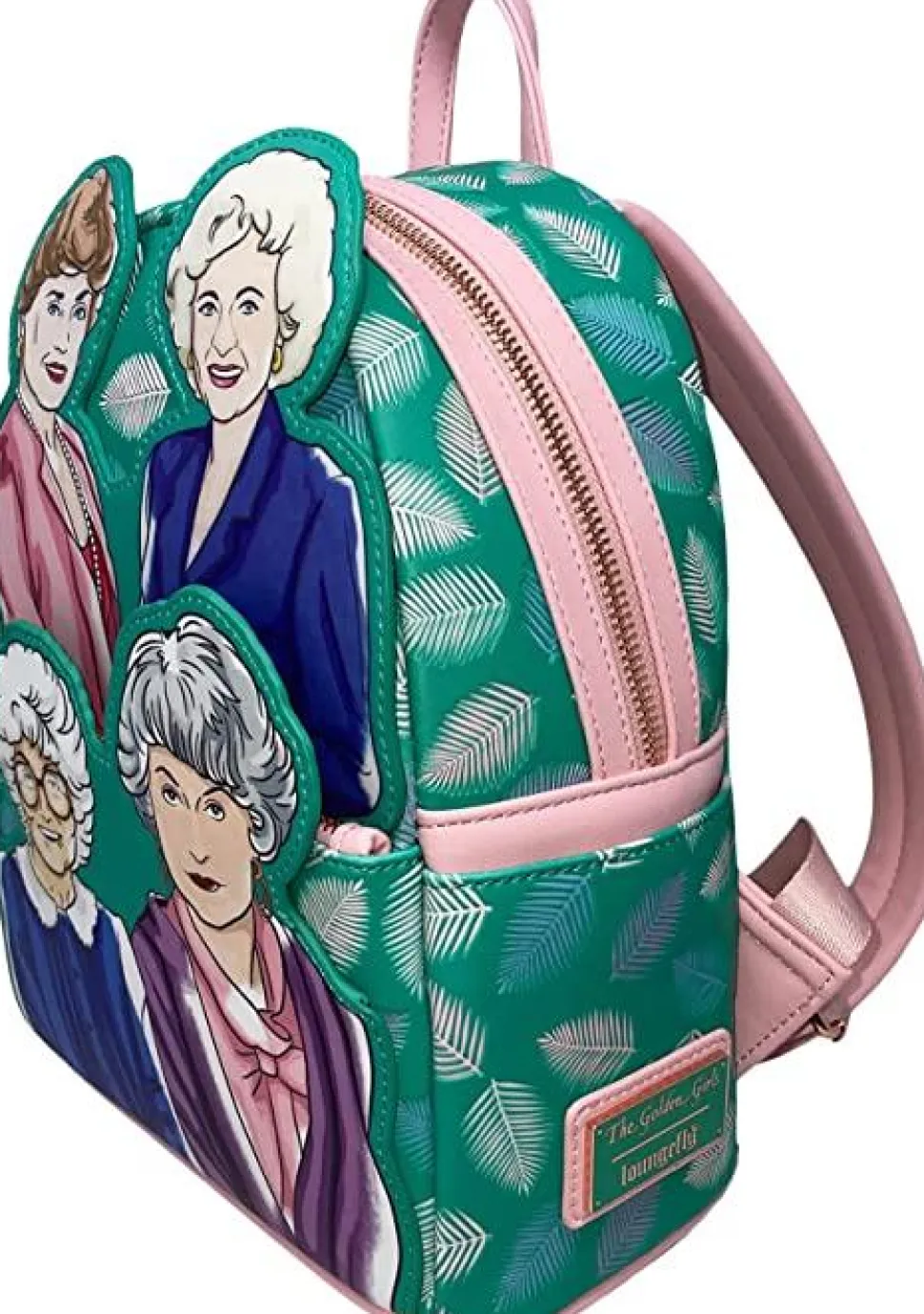 The Golden Girls - Stay Golden 10" Faux Leather Mini Backpack