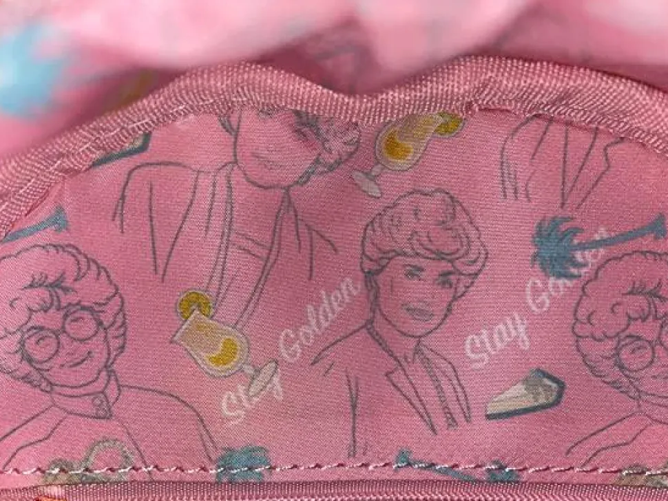 The Golden Girls - Stay Golden 10" Faux Leather Mini Backpack