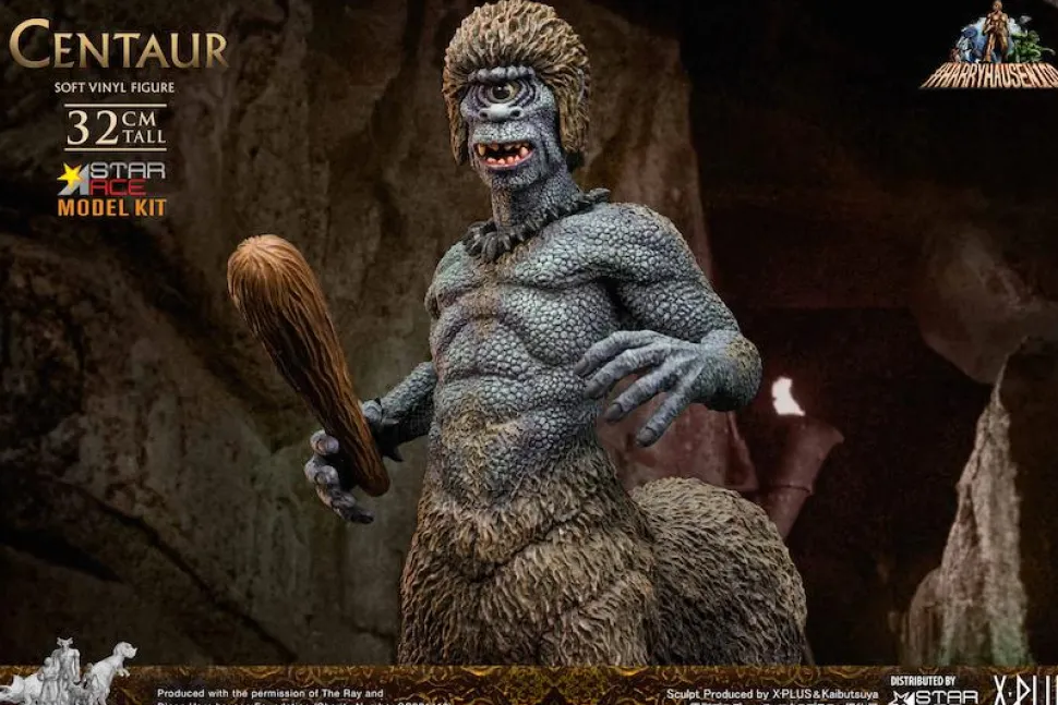 The Golden Voyage of Sinbad (1973) - One-Eyed Centaur by Ray Harryhausen 12" Soft Vinyl Model Kit Statue
