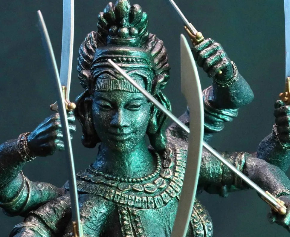 The Golden Voyage of Sinbad (1973) - Kali, Goddess of Death Ray Harryhausen Soft Motion Series 12" Statue