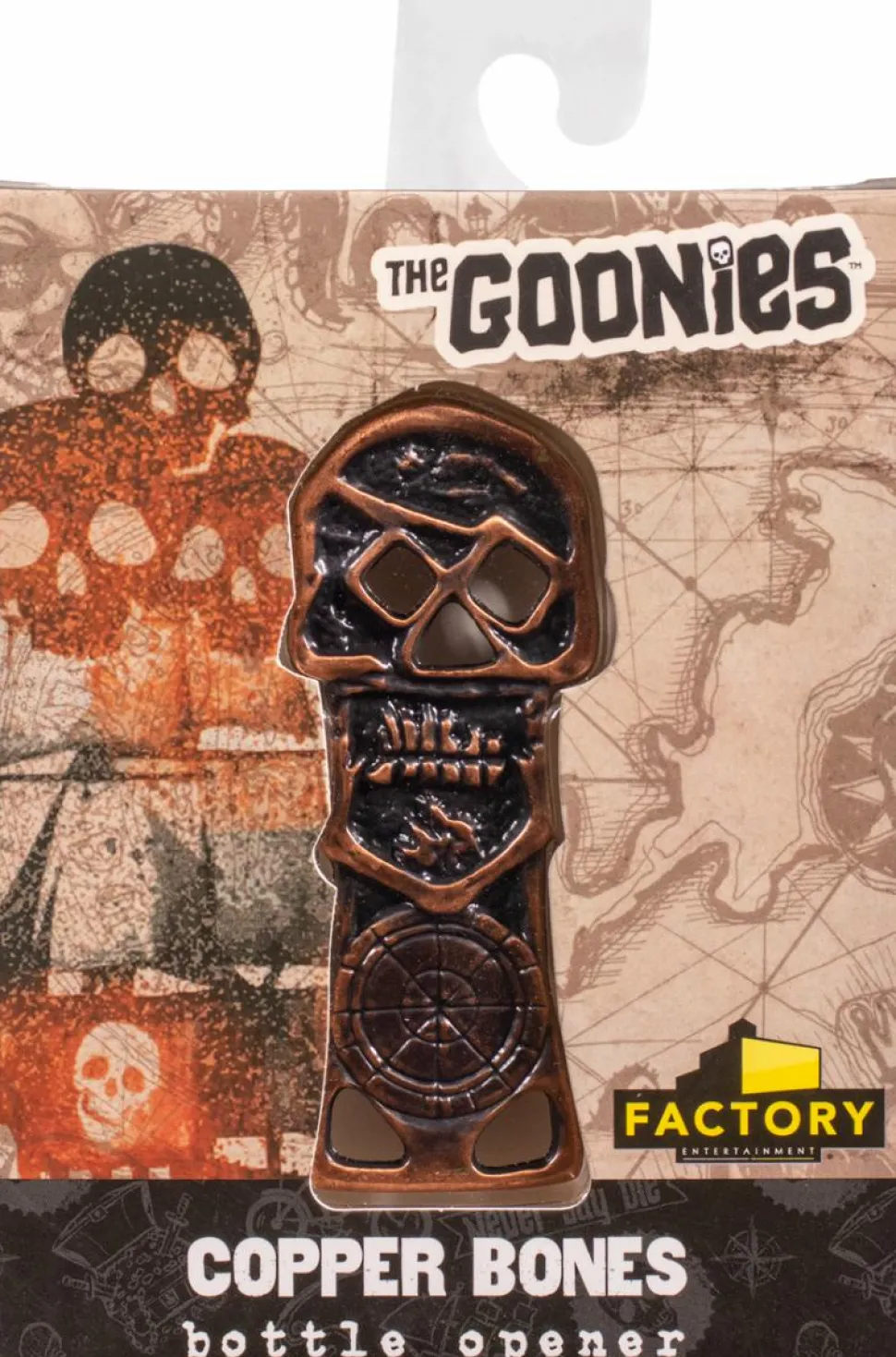 The Goonies - Copper Bones Skeleton Key Bottle Opener