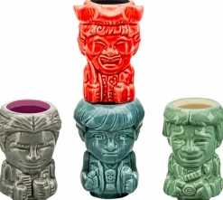 The Goonies - Mikey, Data, Chunk & Mouth Geeki Tikis Mini Muglet 4-Pack