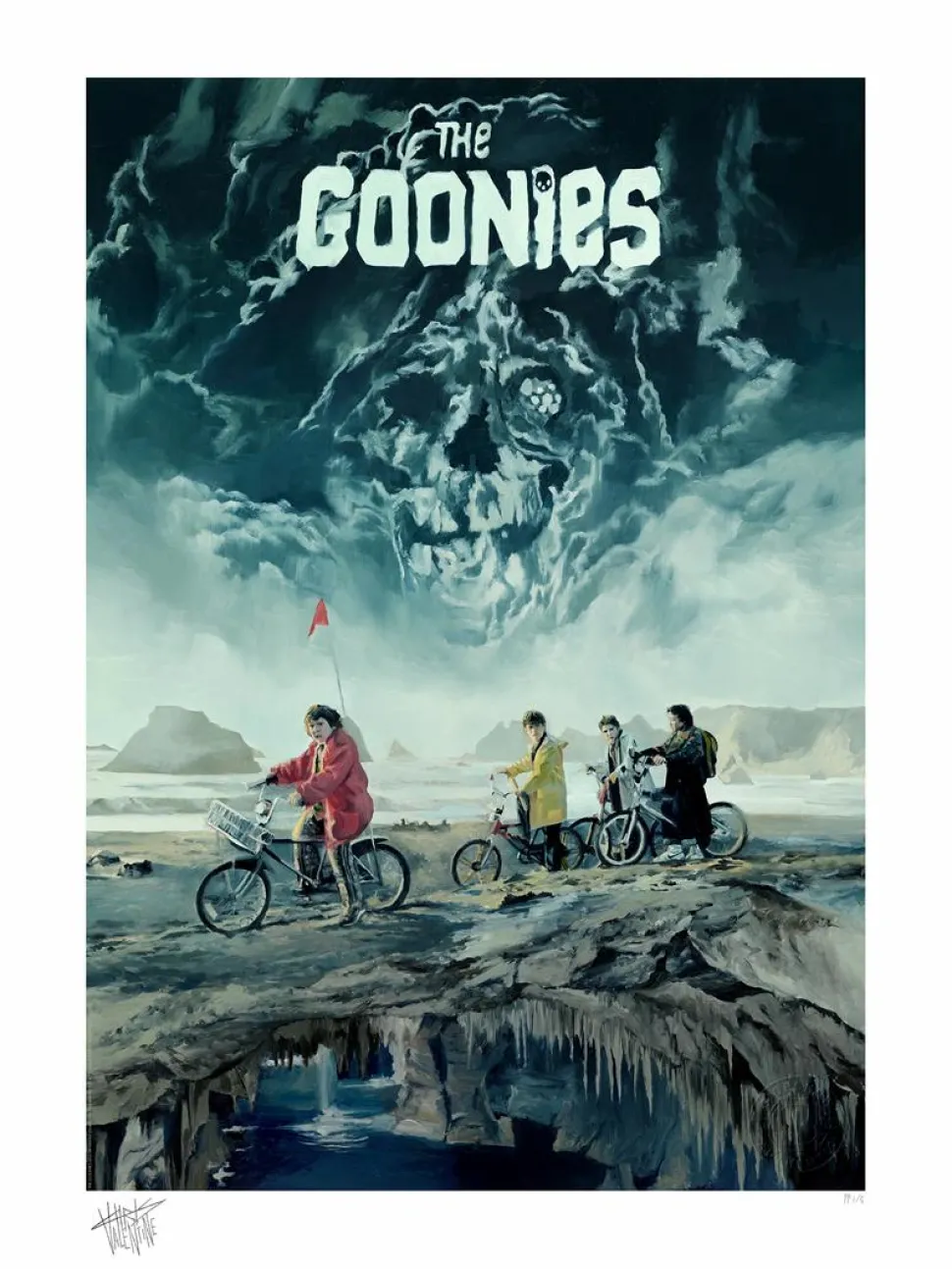 The Goonies - Never Say Die Fine Art Print by Chris Valentine
