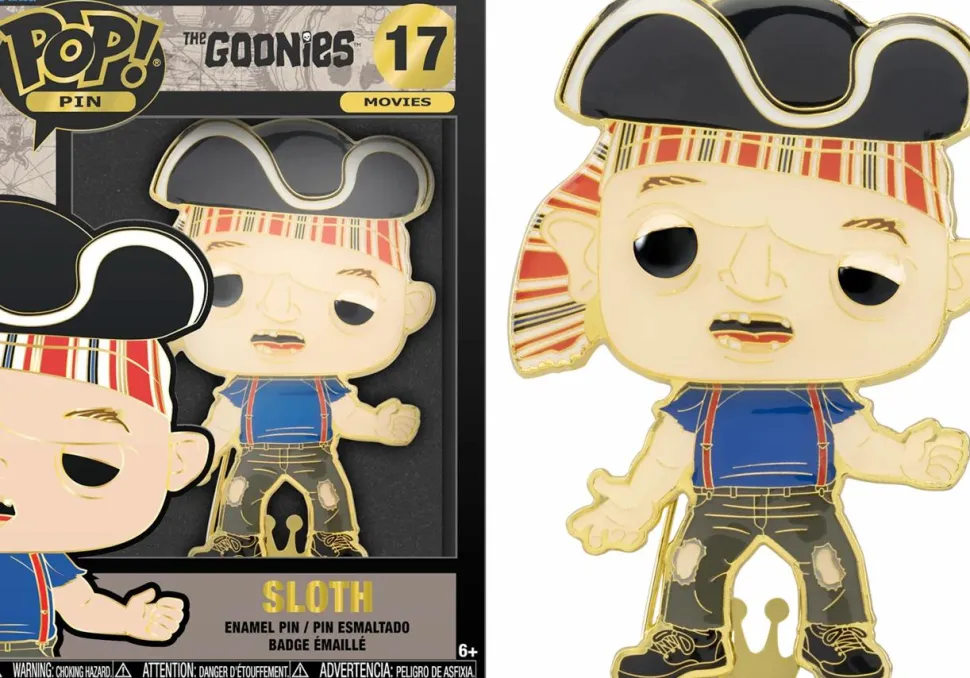 The Goonies - Sloth 4" Pop! Enamel Pin
