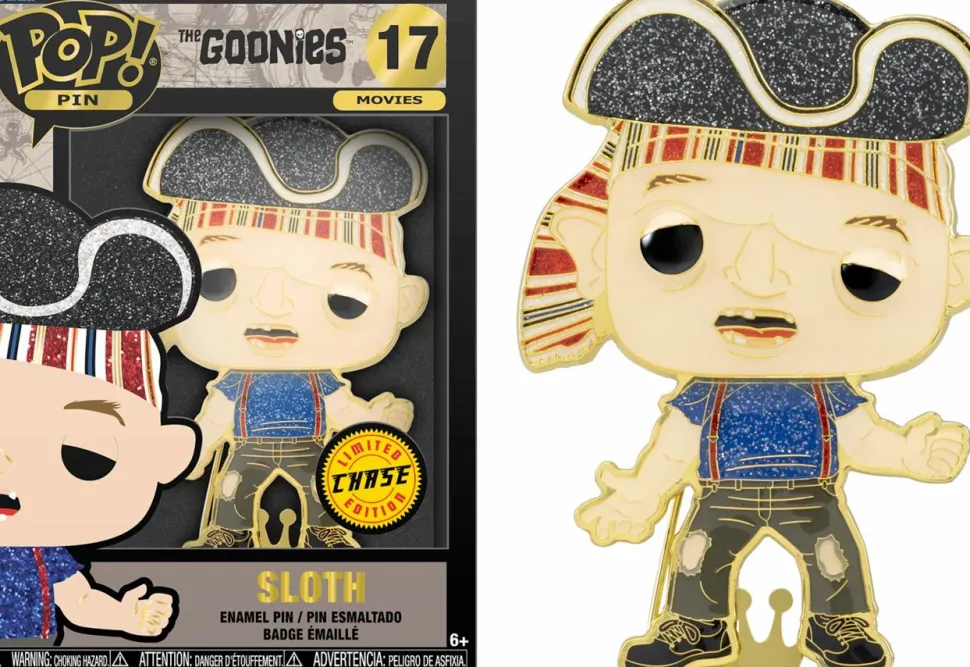 The Goonies - Sloth 4" Pop! Enamel Pin