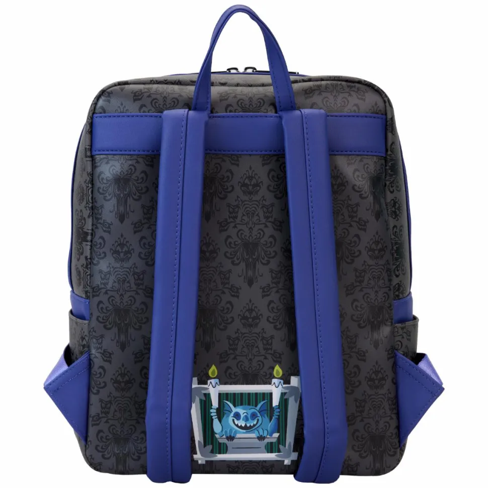 The Haunted Mansion - Black Widow Bride Portrait Lenticular 10” Faux Leather Mini Backpack