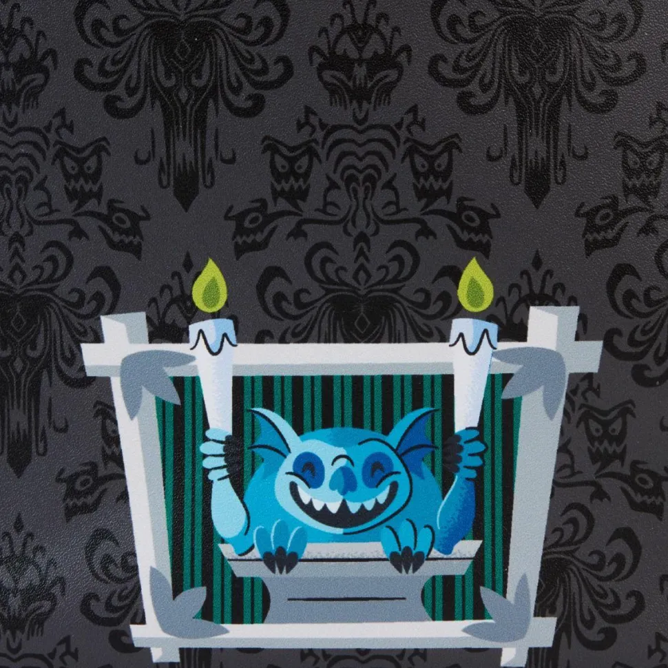 The Haunted Mansion - Black Widow Bride Portrait Lenticular 10” Faux Leather Mini Backpack