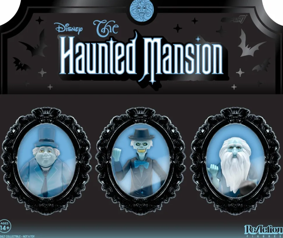The Haunted Mansion - Hitchhiking Ghosts ReAction 3.75” Action Figure 3-Pack (2020 SDCC Exclusive)
