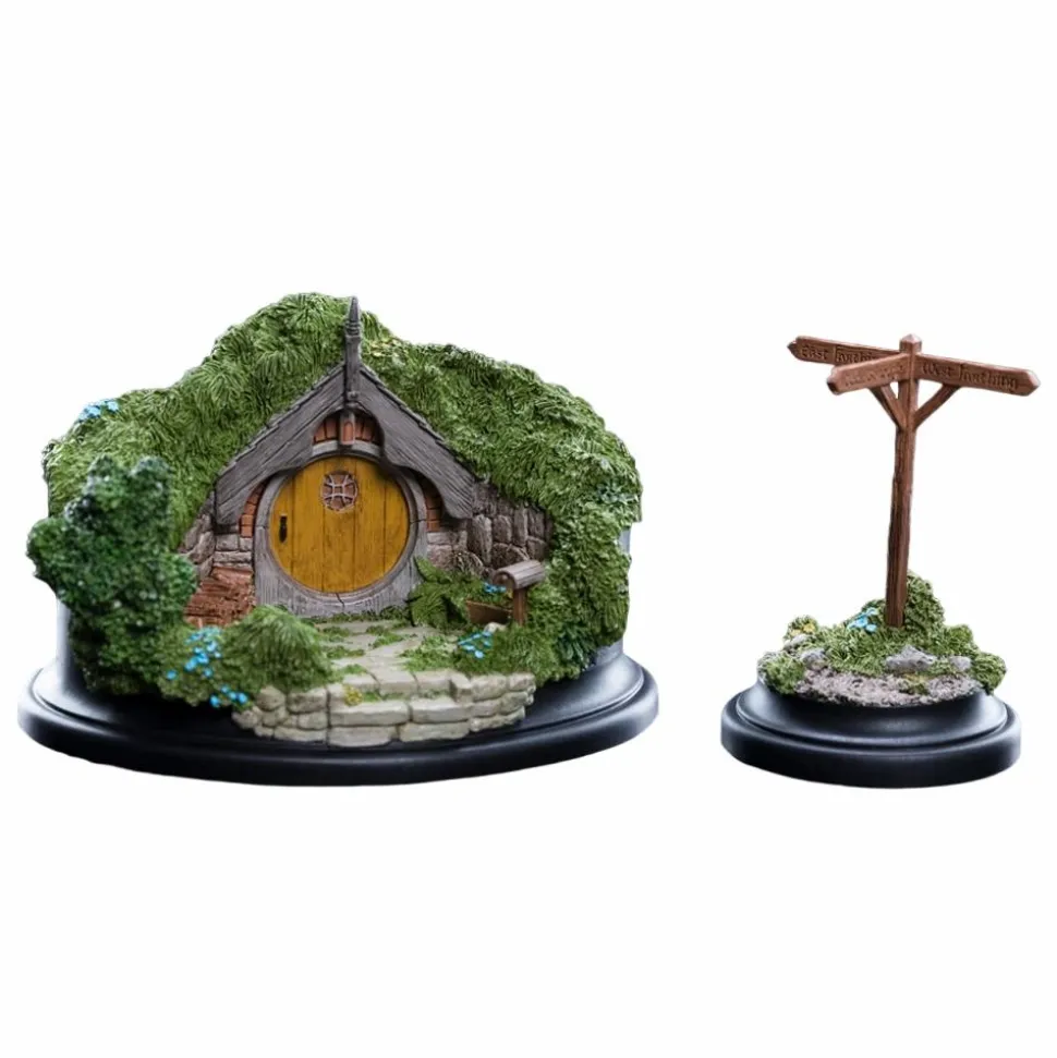 The Hobbit - 5 Hill Lane Hobbit Hole 3" Diorama Statue