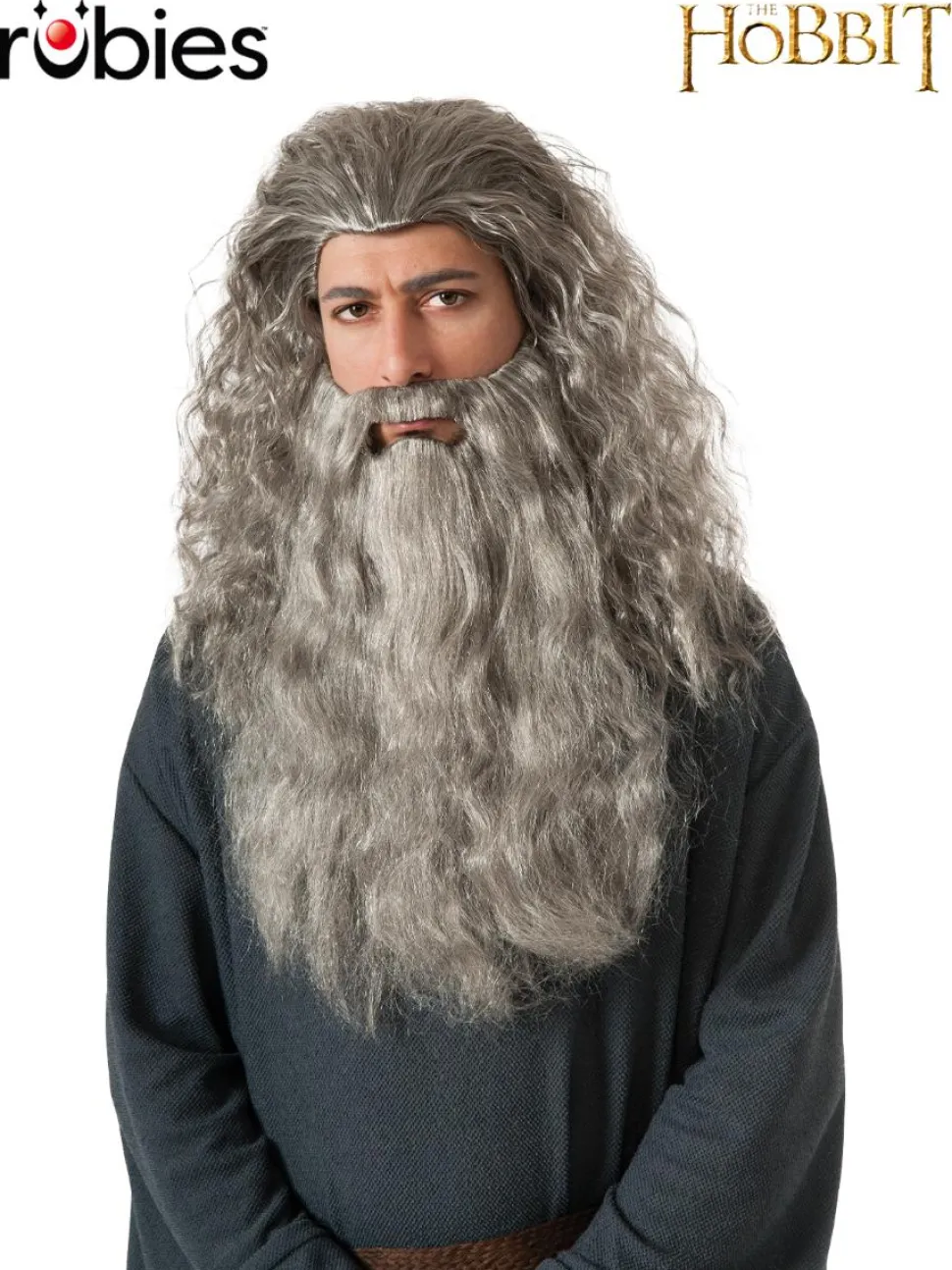 The Hobbit: The Desolation of Smaug - Gandalf Beard Kit Adult Costume Accessory Pack