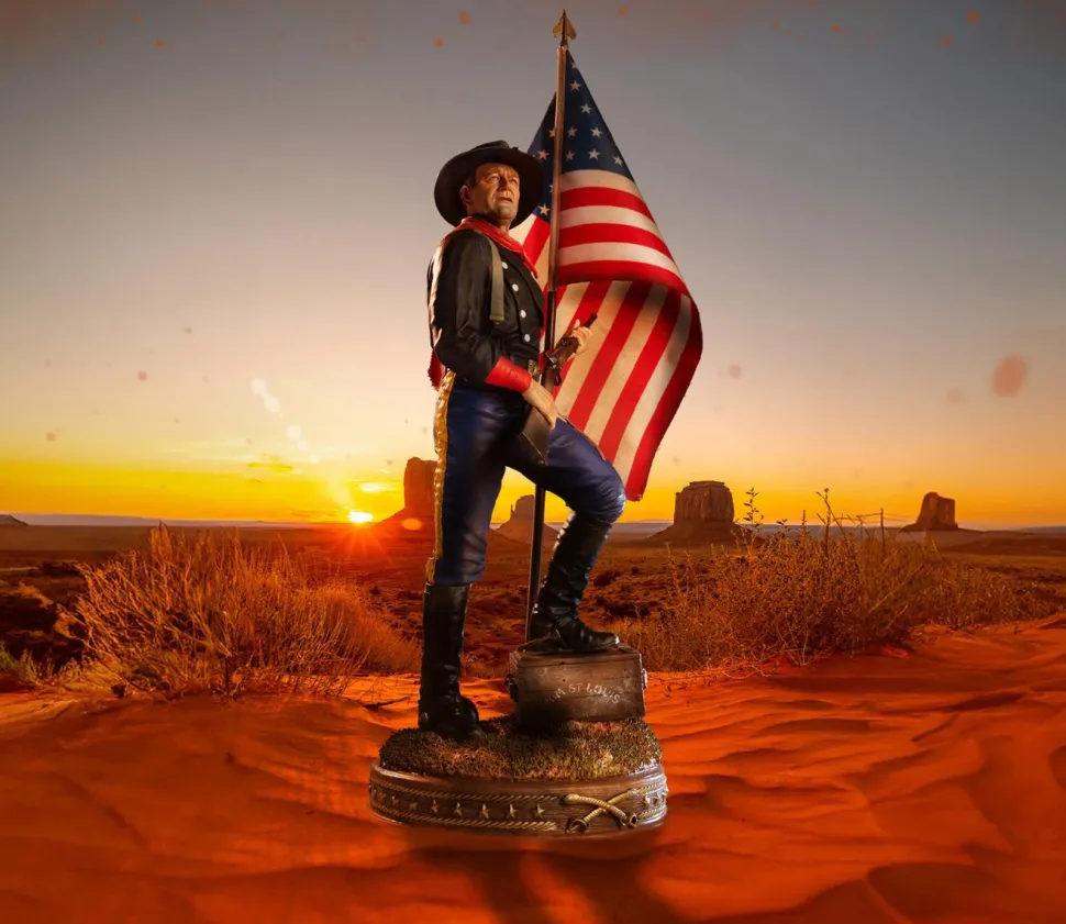 The Horse Soldiers (1959) - John Wayne (Civil War 1863) 1/6th Scale Statue