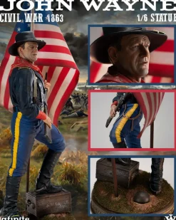 The Horse Soldiers (1959) - John Wayne (Civil War 1863) 1/6th Scale Statue