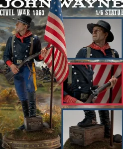 The Horse Soldiers (1959) - John Wayne (Civil War 1863) 1/6th Scale Statue