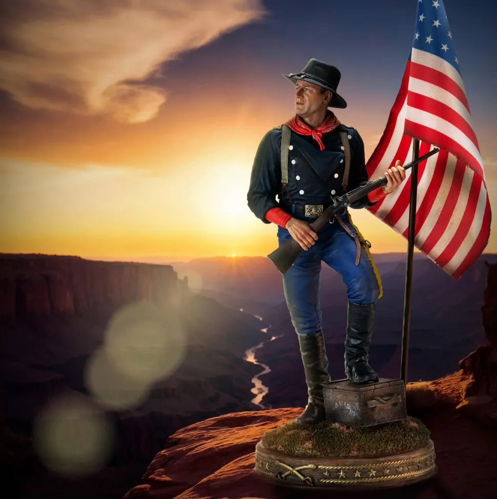 The Horse Soldiers (1959) - John Wayne (Civil War 1863) 1/6th Scale Statue