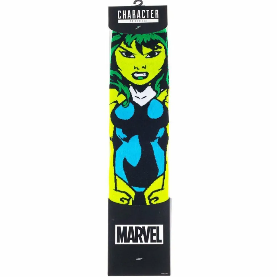 The Hulk - She-Hulk Character Socks (One Size)